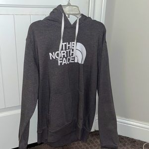 Grey northface hoodie size medium. Fits small. Good condition